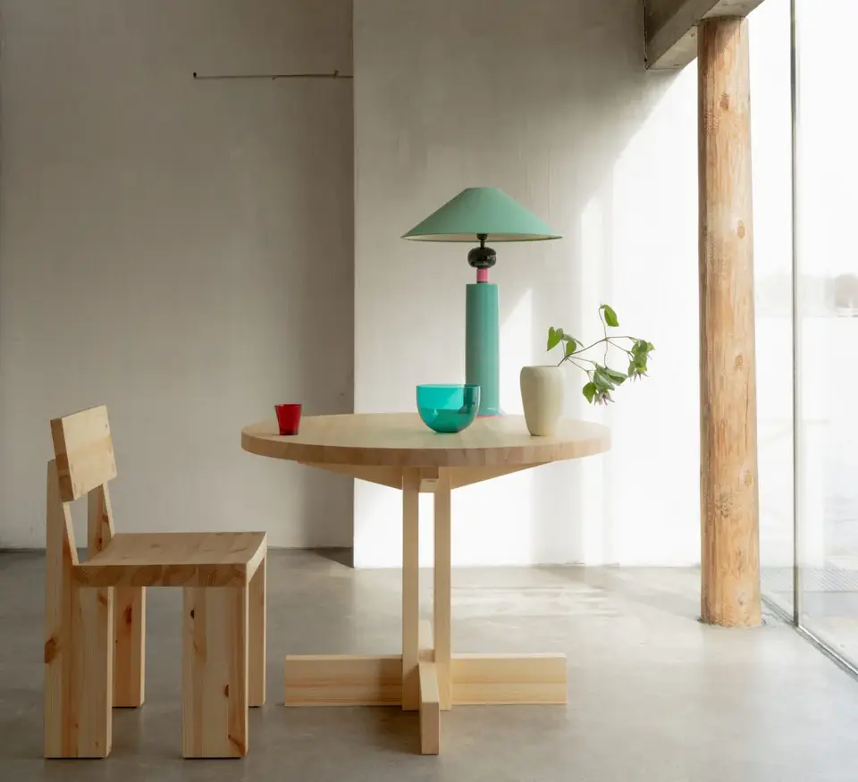 Vaarnii 001 dining table Ø100cm - Image 4