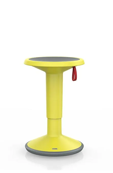 Interstuhl Upis1 stool, yellow