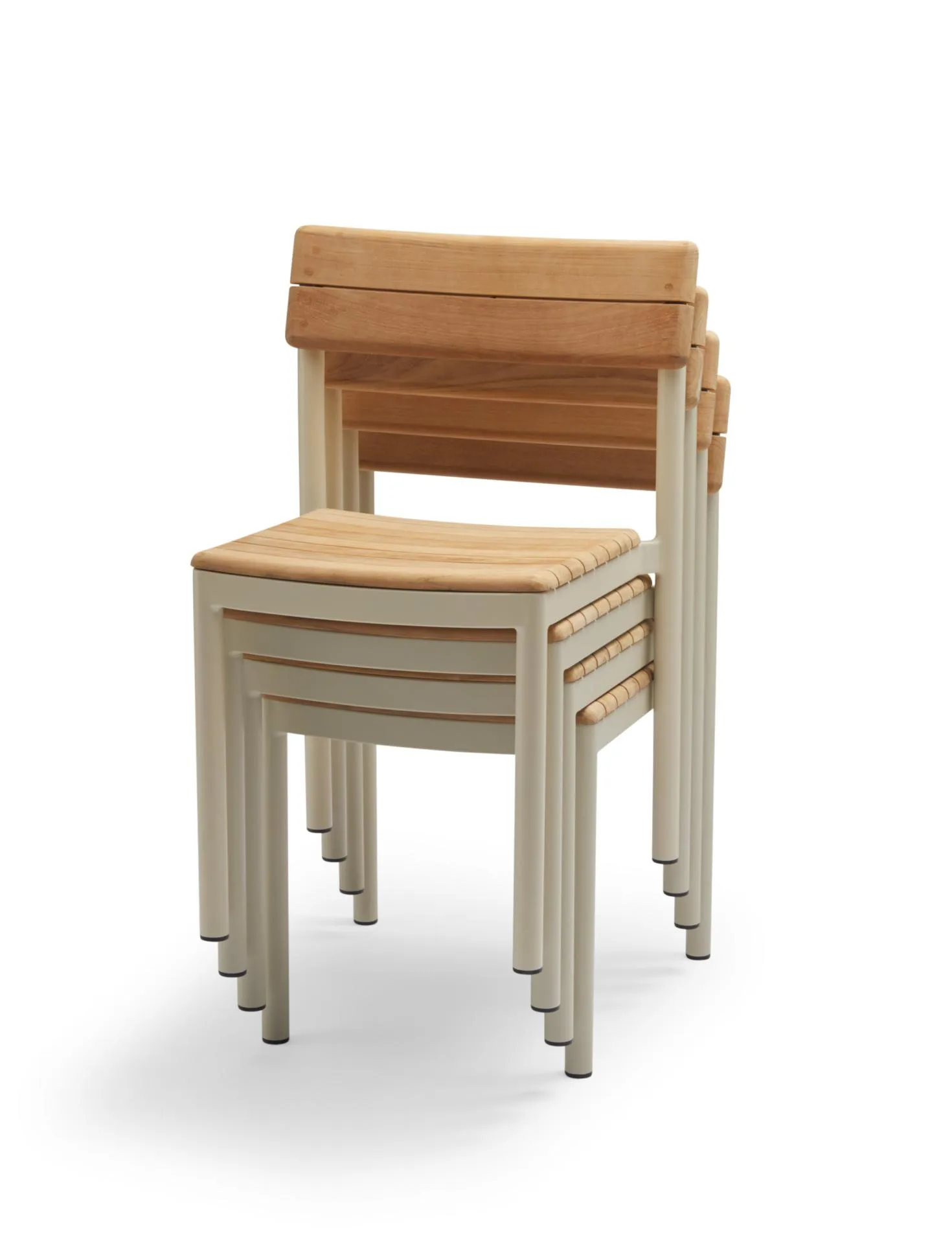 Fritz Hansen PELAGUS -chair, light ivory/teak - Image 2