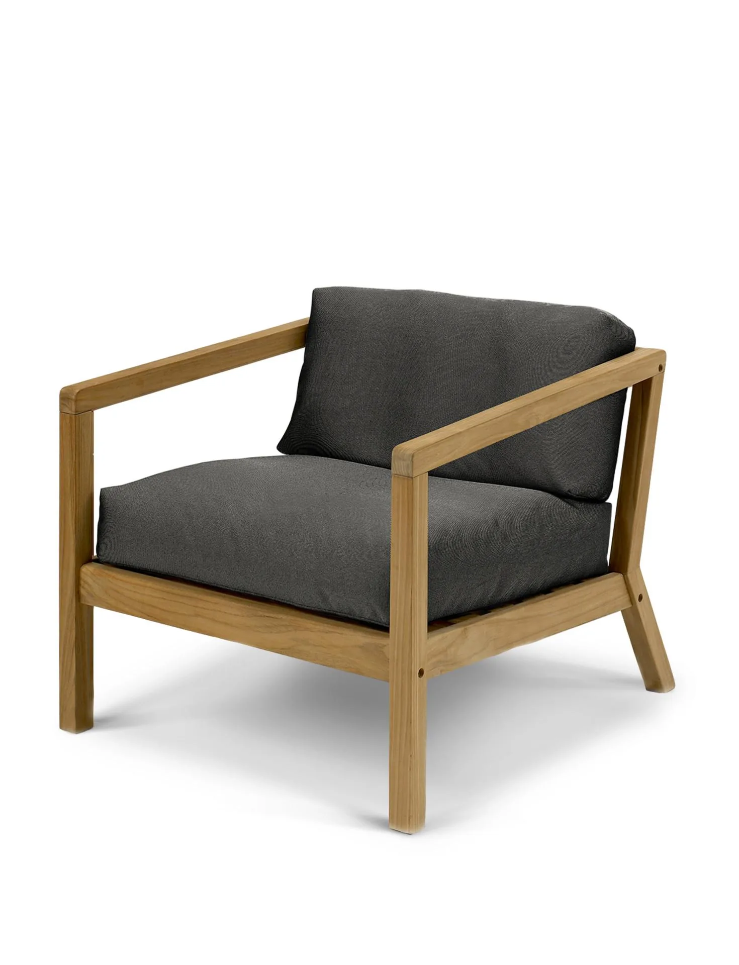 Fritz Hansen VIRKELYST armchair, charcoal