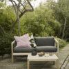 Fritz Hansen VIRKELYST 2-seater sofa, charcoal - Image 2