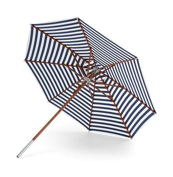 Fritz Hansen ATLANTIS -sunshade Ø330 cm, blue stripes