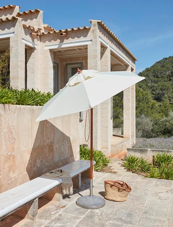 Fritz Hansen MESSINA -sunshade Ø210 cm, white - Image 2