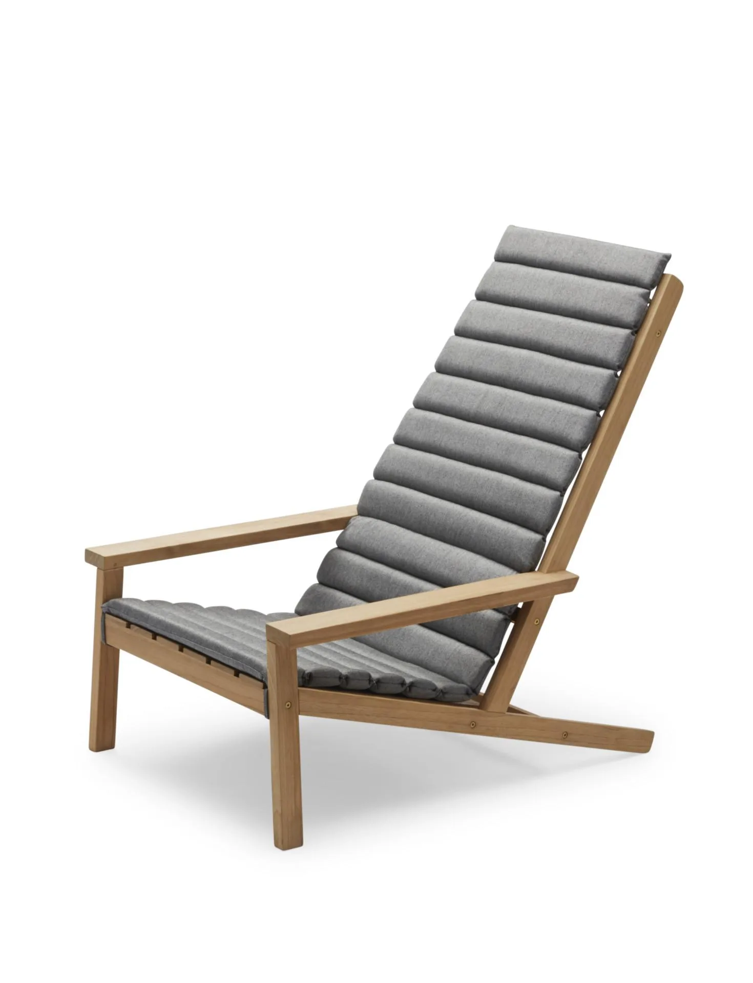 Fritz Hansen BETWEEN LINES -deck chair with cushion, ash