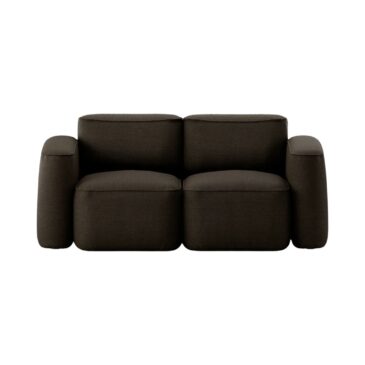 Massproductions PATCH 2-seater sofa, slim