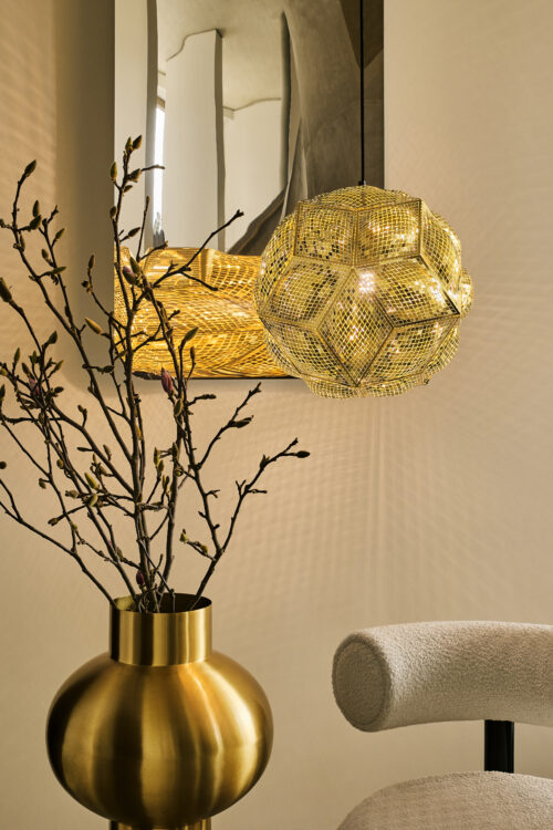 Tom Dixon PUFF-riippuvalaisin, kultainen, outlet - Image 2