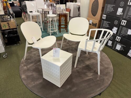 Kartell EUR-jakkara, valkoinen, outlet - Image 2