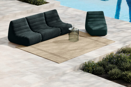 Kvadrat SIO OUTDOOR rug Ø200cm - Image 3