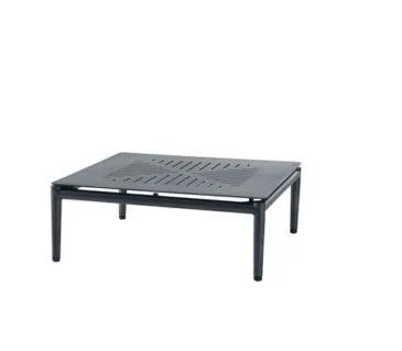 Cane-line CONIC coffee table, dark grey
