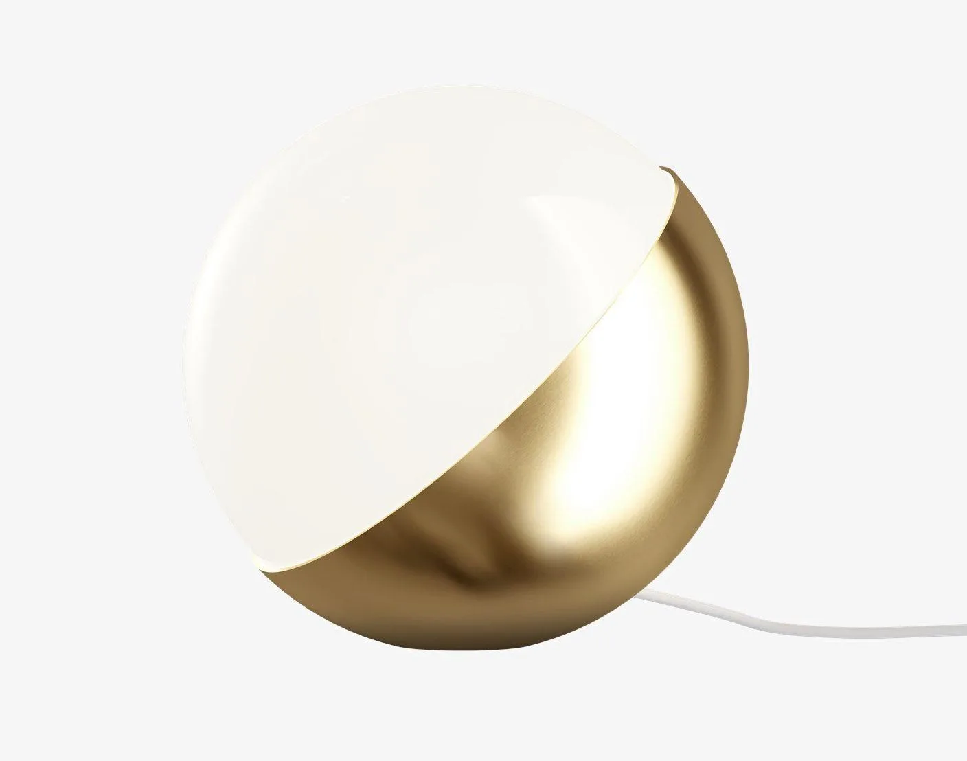 Louis Poulsen VL STUDIO -pöytä-/lattiavalaisin Ø250mm, messinki