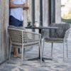 Cane-line OCEAN chair with cushions, taupe / light brown - Image 3