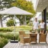 Cane-line SUNSHADE -aurinkovarjo, tilt-mekanismilla, taupe - Image 2