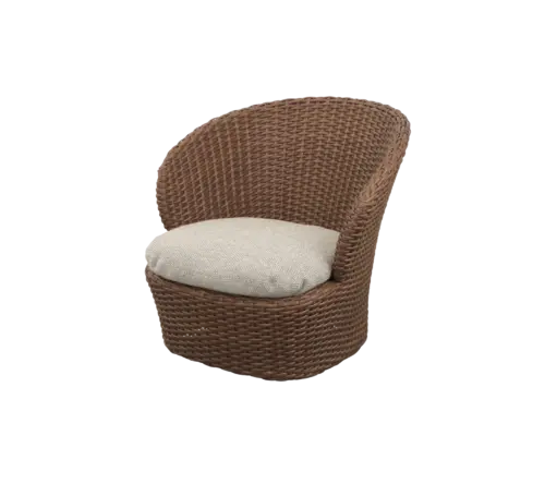 Cane-line COAST lounge chair, swivel base