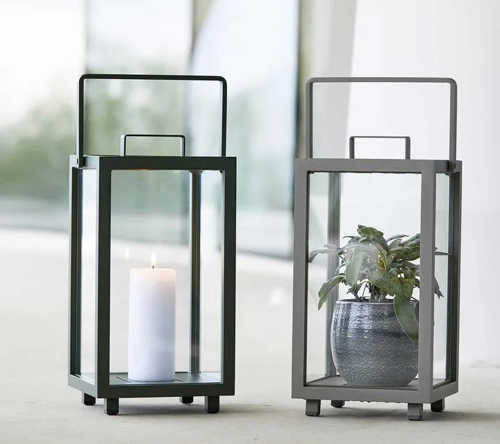 Cane-line LIGHTHOUSE lantern, small, taupe - Image 4