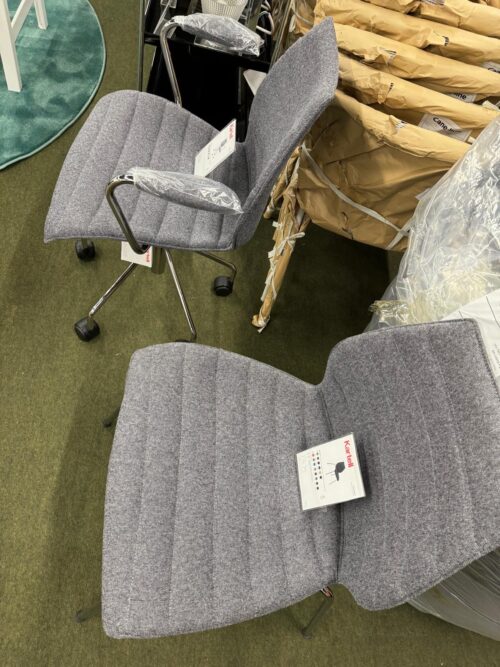 Kartell MAUI SOFT -tuoli, kromi/harmaa, outlet - Image 2