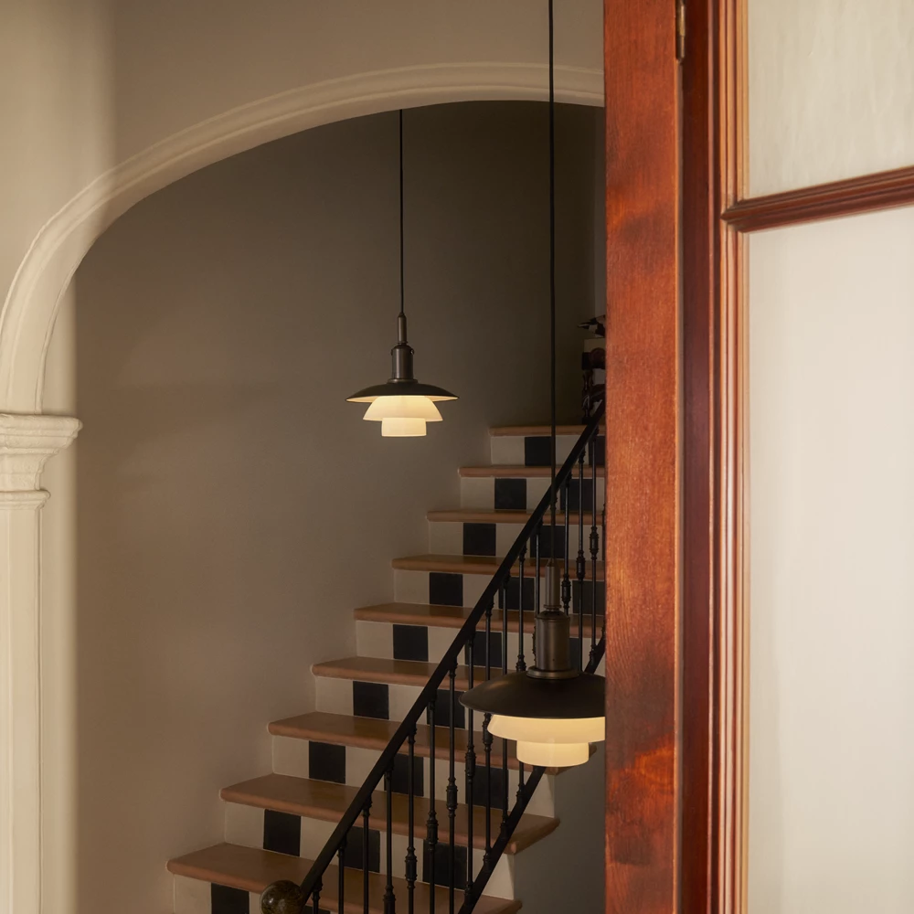 Louis Poulsen PH 3/3 pendant, aged brass - Image 4