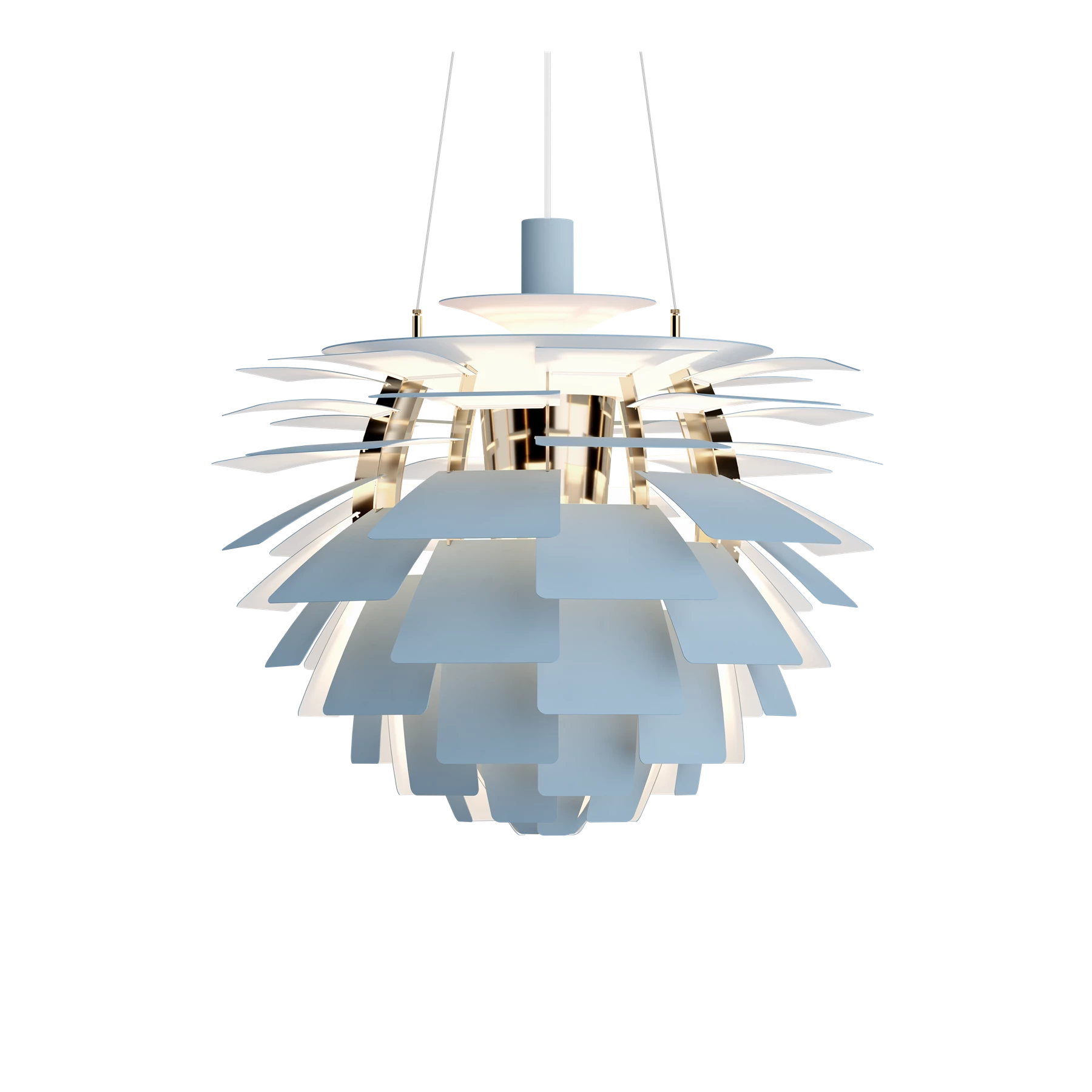 Louis Poulsen PH ARTICHOKE -riippuvalaisin, new colors