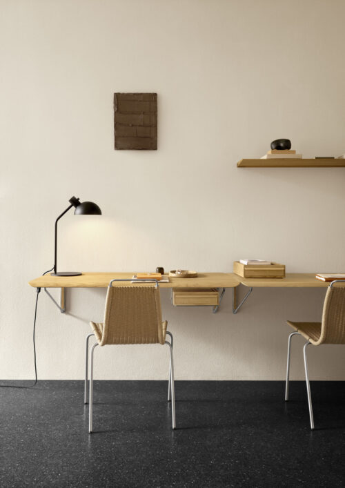 Carl Hansen AB019 wall desk with drawer - Image 6