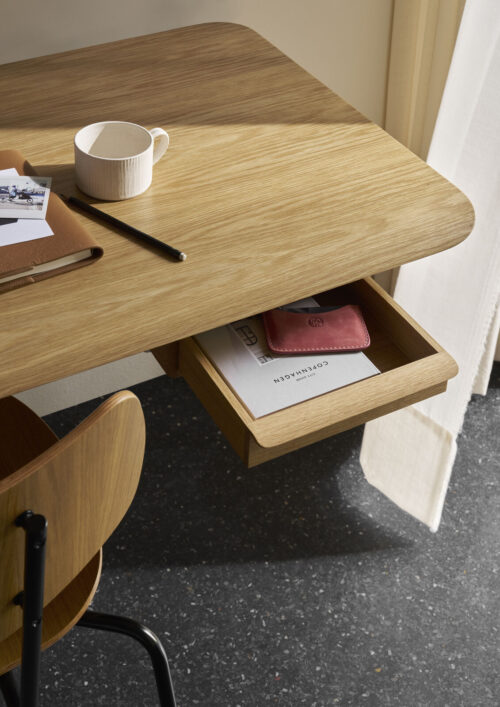 Carl Hansen AB019 wall desk with drawer - Image 5