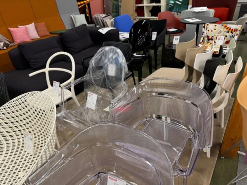Kartell PAPYRUS-tuoli (2kpl jäljellä), kirkas, outlet - Image 2