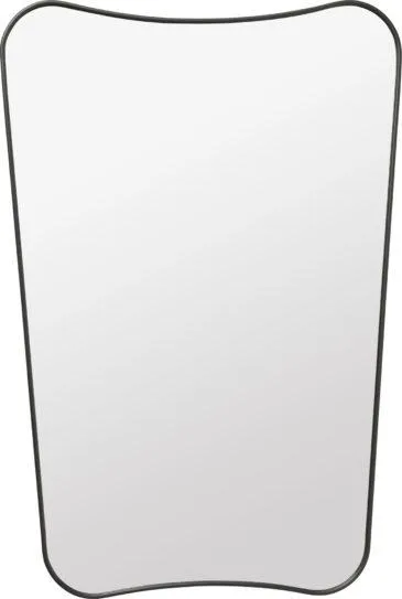 GUBI F.A. 33 -peili, 54 x 80 cm, musta messinki