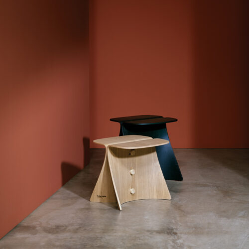 Andreu World ALLA side table/stool ME2695 - Image 2