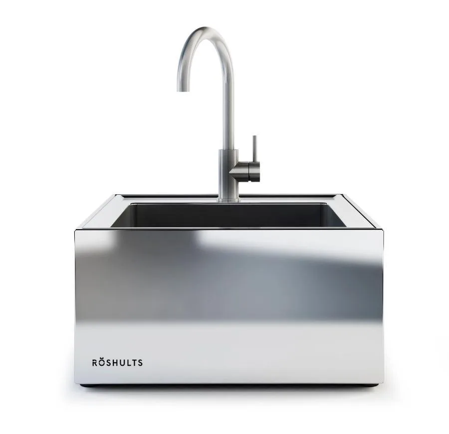 Röshults OPEN KITCHEN -sink module, stainless steel