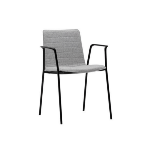 Andreu World FLEX HIGH BACK -tuoli, harmaa/musta SO1610