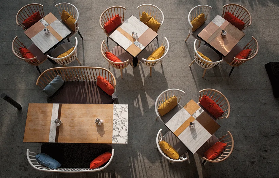 Andreu World NUB chair, beech SO1434 - Image 4