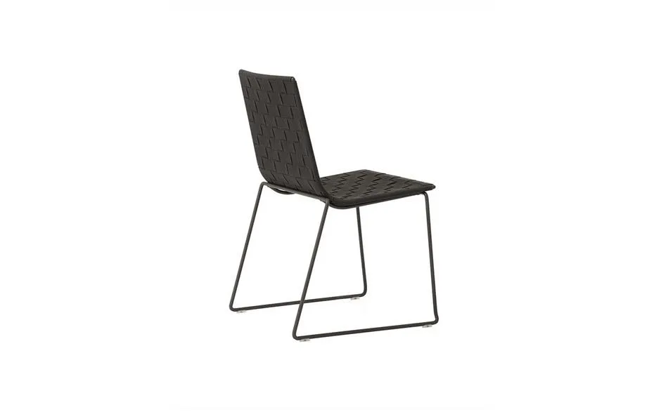 Andreu World TRENZA dining chair, black SI0700 - Image 2