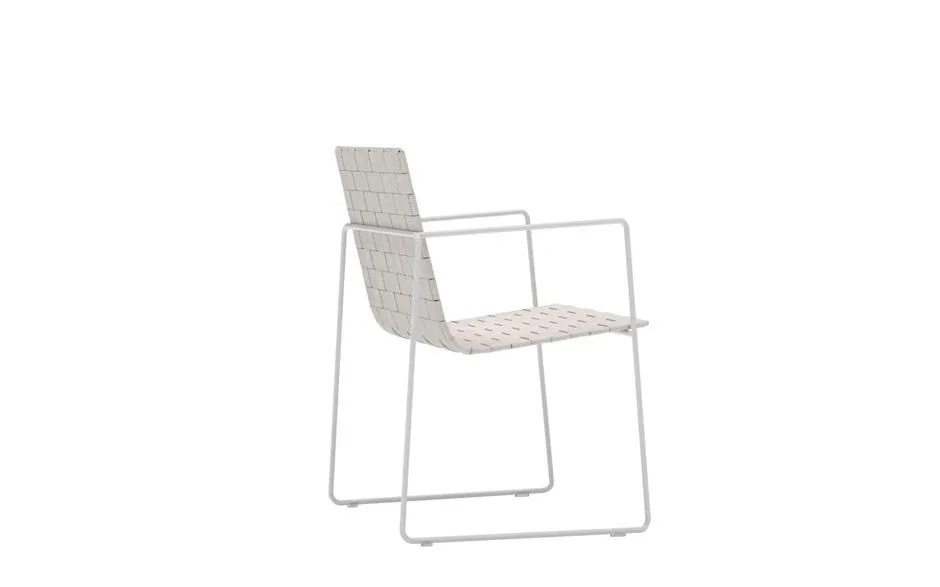 Andreu World TRENZA armchair, white SO0701 - Image 2