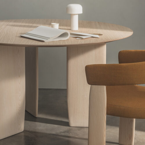 Andreu World ORU table Ø130cm ME6548 - Image 5