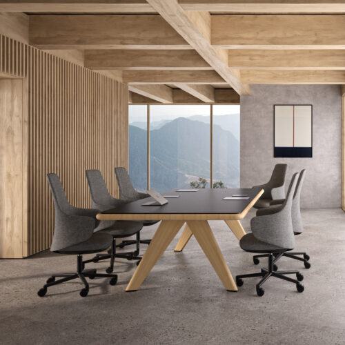 Andreu World CALMA chair SO2298 - Image 15