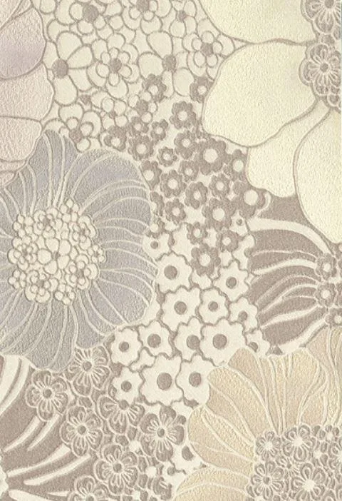 Missoni Home Anemones - tapetti, vaalea beige