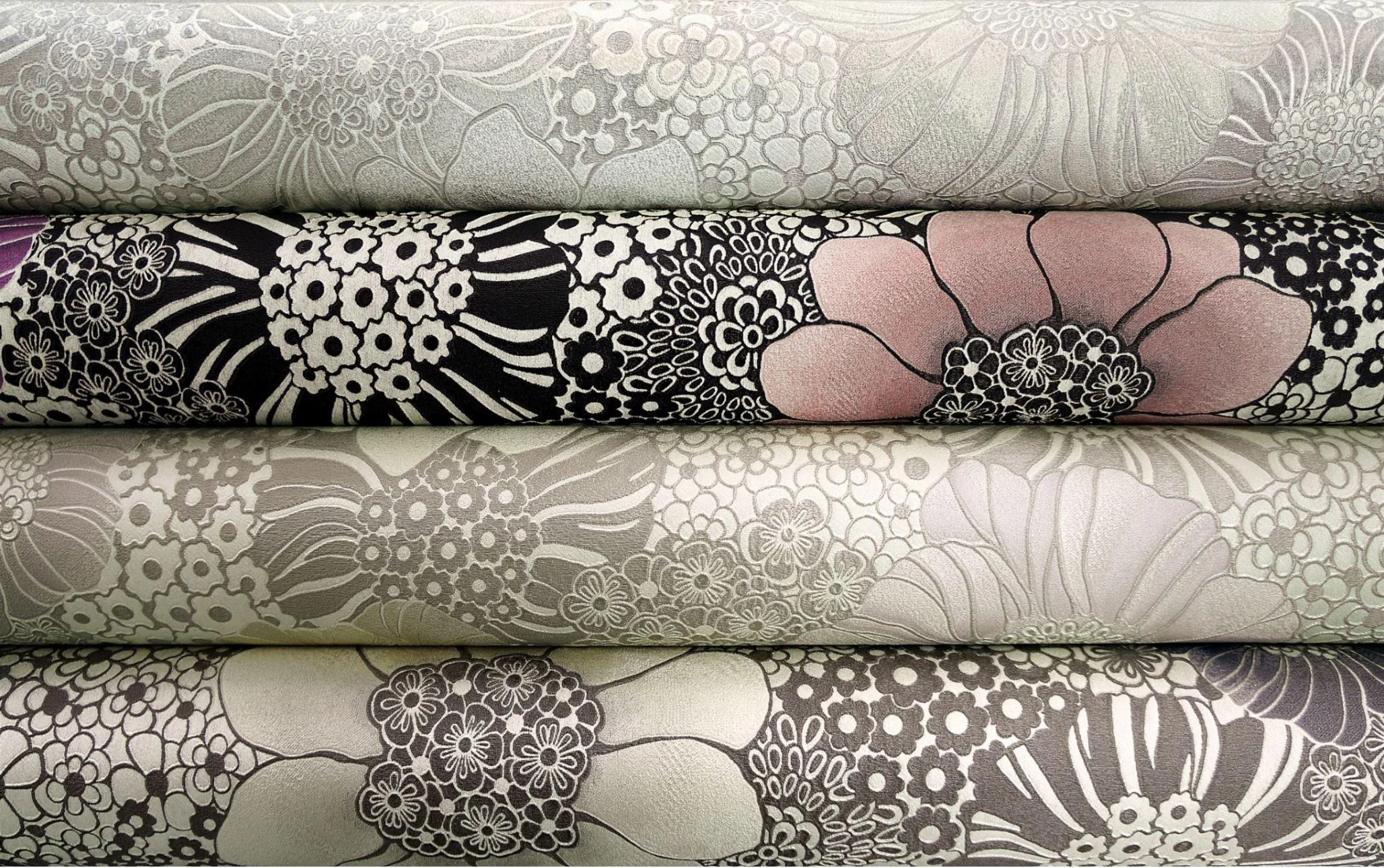 Missoni Home Anemones - tapetti, vaalea beige - Image 2