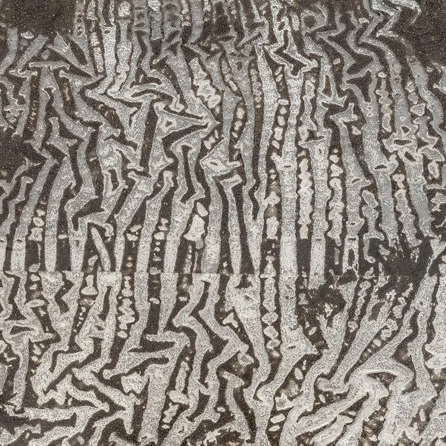 Zeus SLIM IRONY ART -sivupöytä, 41 x 41 x 46 cm, musta runko / lasikansi - Image 2