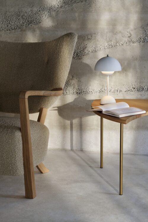 &Tradition WULFF lounge chair and pouf - Image 2