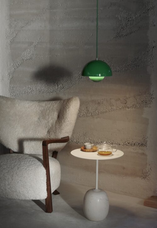 &Tradition WULFF lounge chair and pouf - Image 4