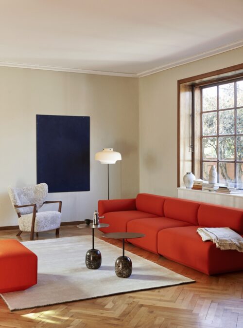&Tradition WULFF lounge chair and pouf - Image 5