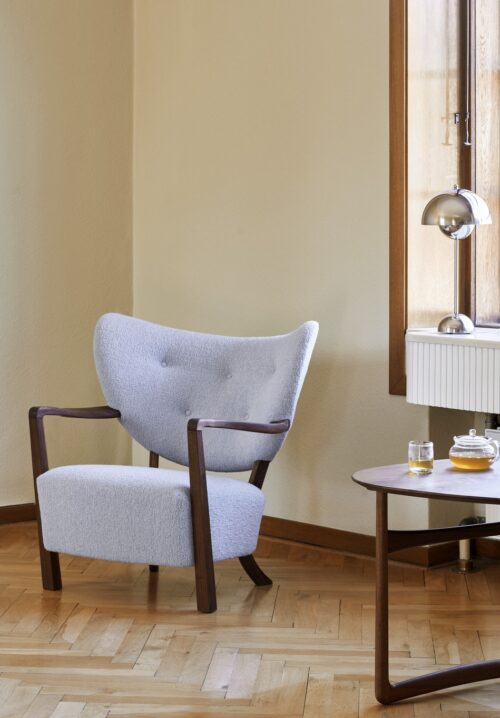 &Tradition WULFF lounge chair and pouf - Image 7