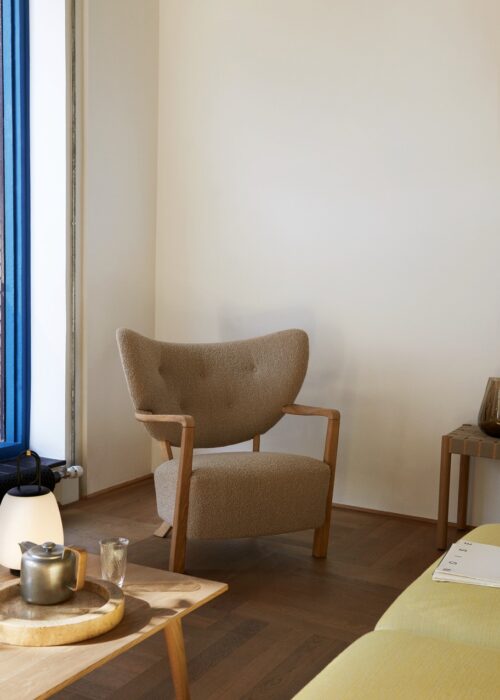&Tradition WULFF lounge chair and pouf - Image 8