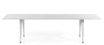 Lammhults ATTACH -pöytä, 240x120 cm, valkoinen