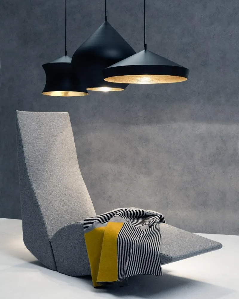 Tom Dixon BEAT FAT LED pendant, black - Image 2