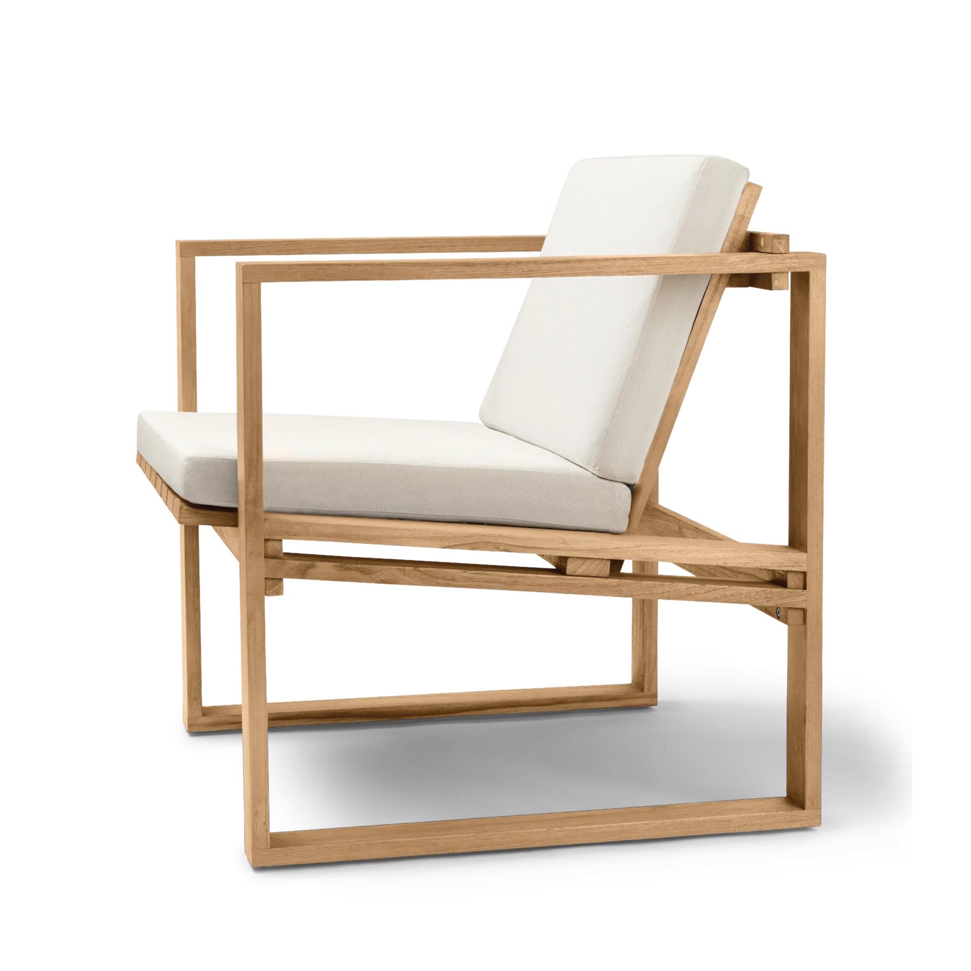 Carl Hansen BK11 lounge chair with cushion