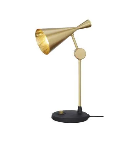 Tom Dixon BEAT LED -pöytävalaisin, messinki