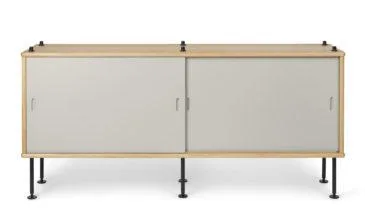 Carl Hansen BM0253 cabinet, oiled oak / grey