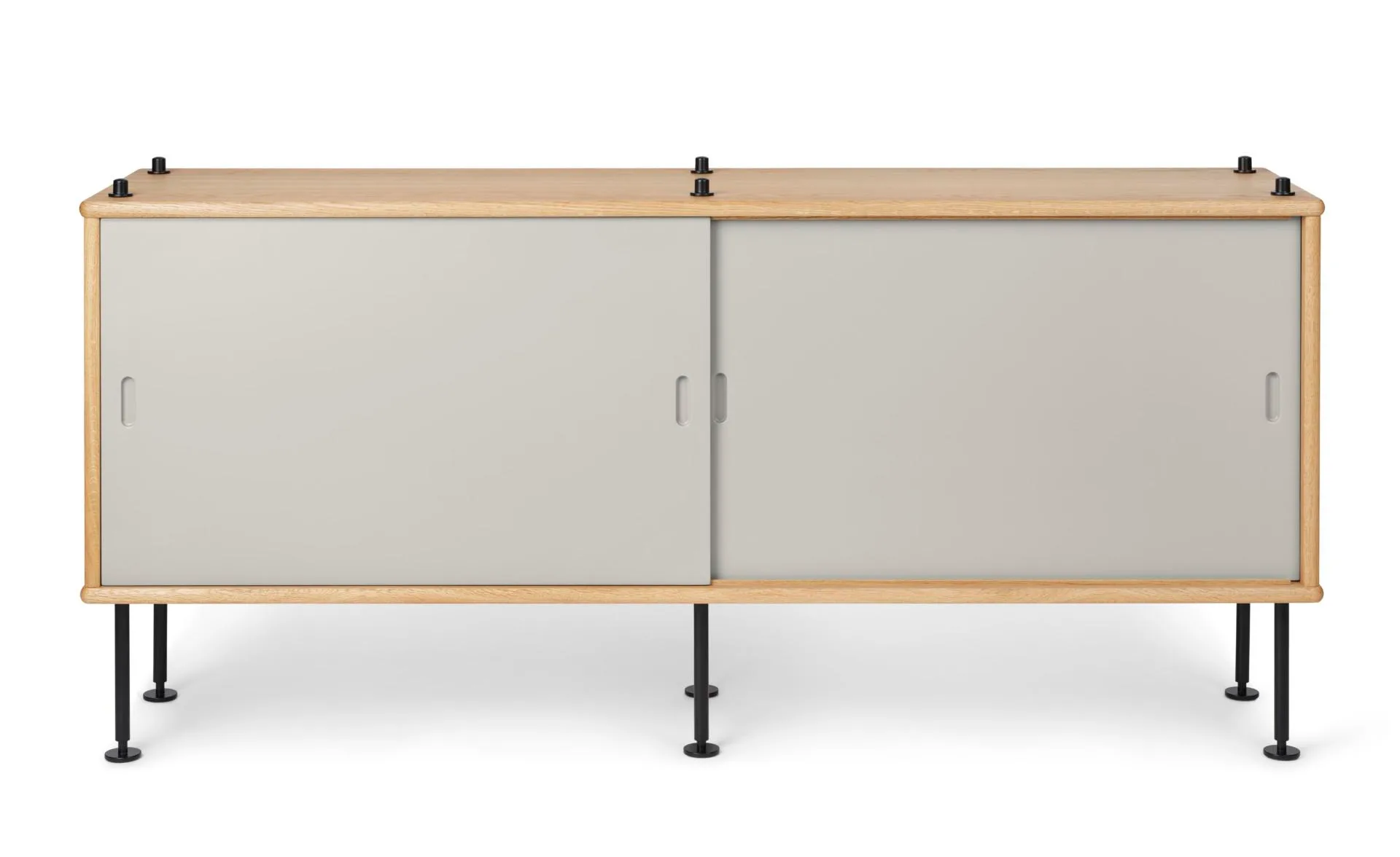 Carl Hansen BM0253 cabinet, oiled oak / grey