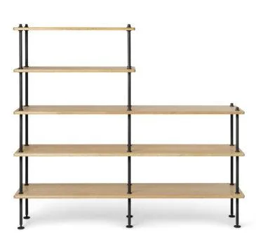Carl Hansen BM0253 shelving system, oiled oak