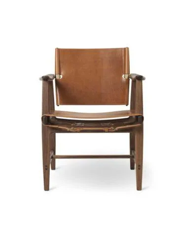 Carl Hansen BM1106 HUNTSMAN chair, oiled walnut / leather