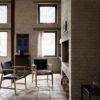 Carl Hansen BM1106 HUNTSMAN chair, white oiled oak / leather - Image 3